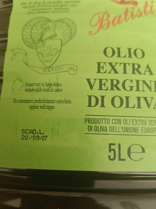 Ulei de măsline extra virgin 5L batisti
