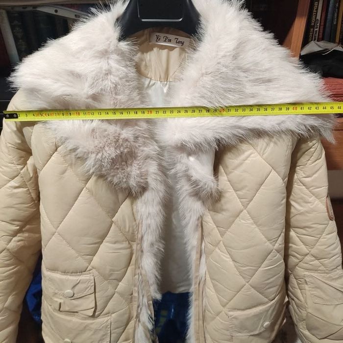 Дамско яке с пух