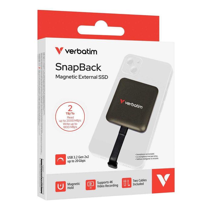 Внешний SSD Verbatim SnapBack ssd