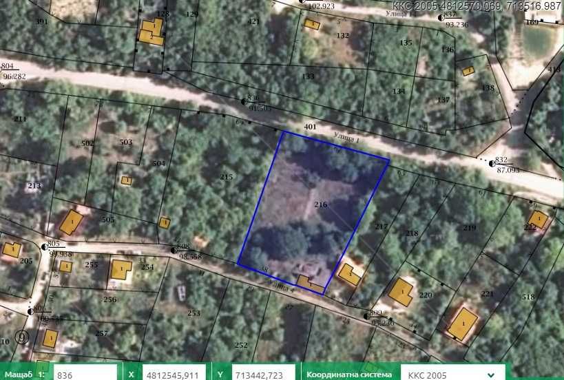 Продава се Парцел в Балчик - 2723 кв.м за 50 €/кв.м - Снимка #2