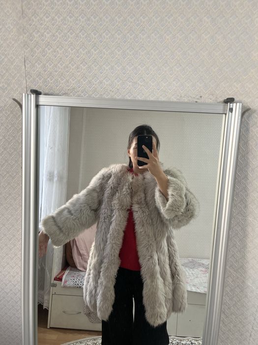Бу норковая шуба
