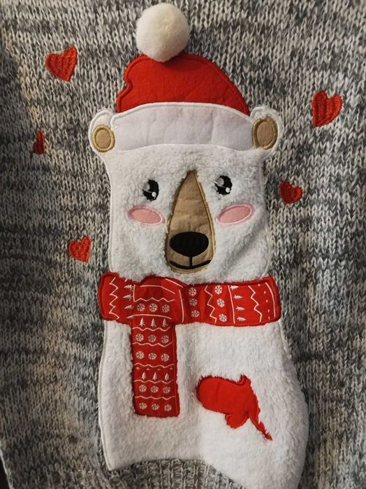 Pulover Urs Polar House Merry XMas