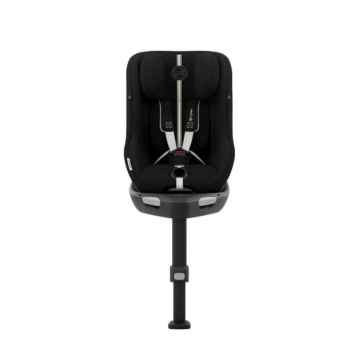 CYBEX Gold Sirona Gi i-Size Plus, Moon Black, черно, бебешко/детско столче за кола, isofix, ново, подложка за новородено