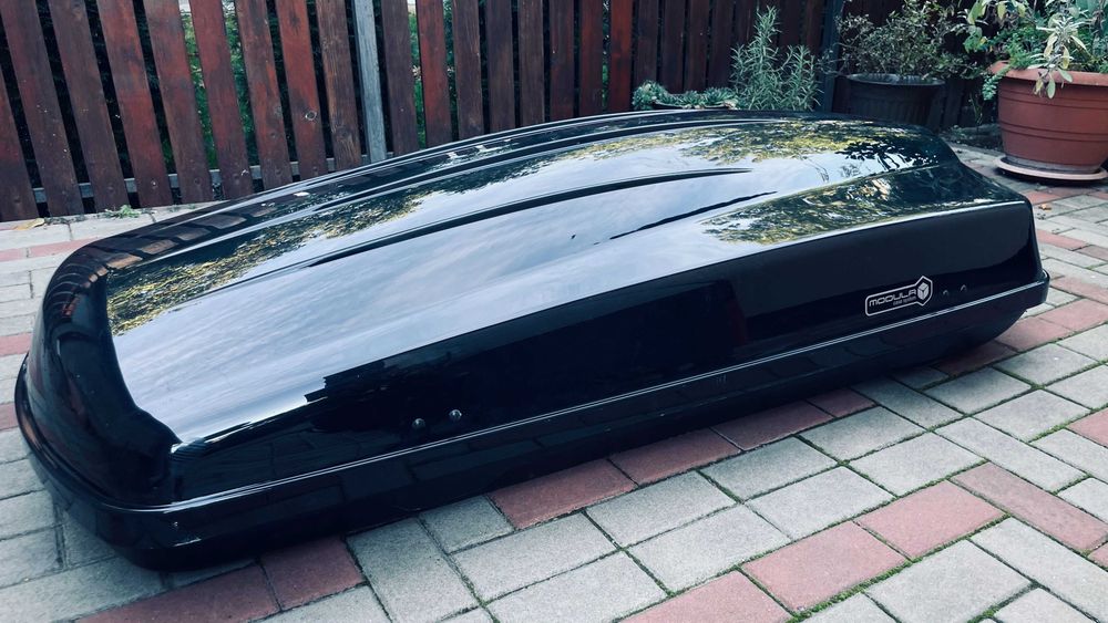 Cutie portbagaj automobil Modula Ciao 430 L - Negru
