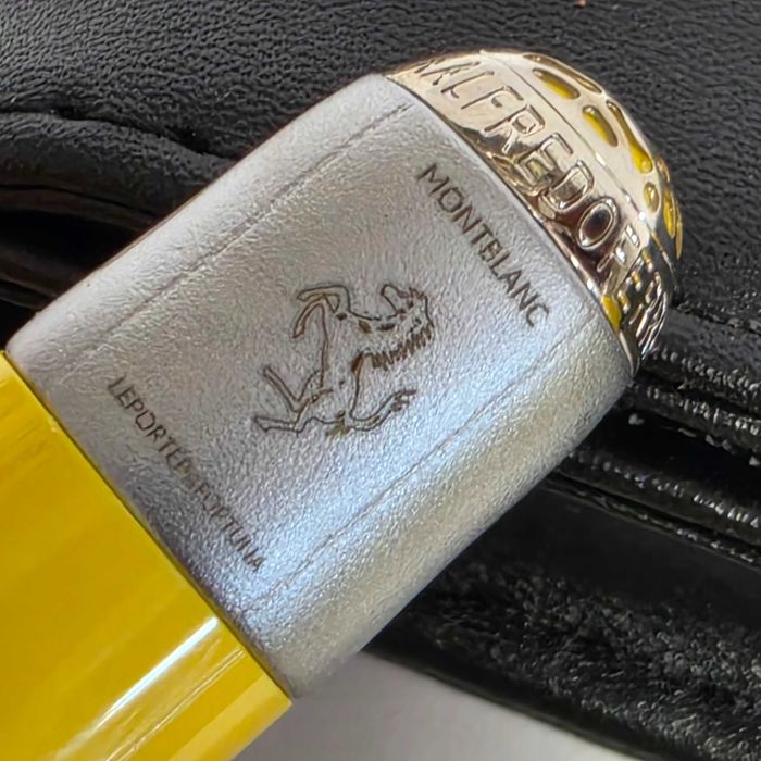 stilou Montblanc ed Ferrari, galben