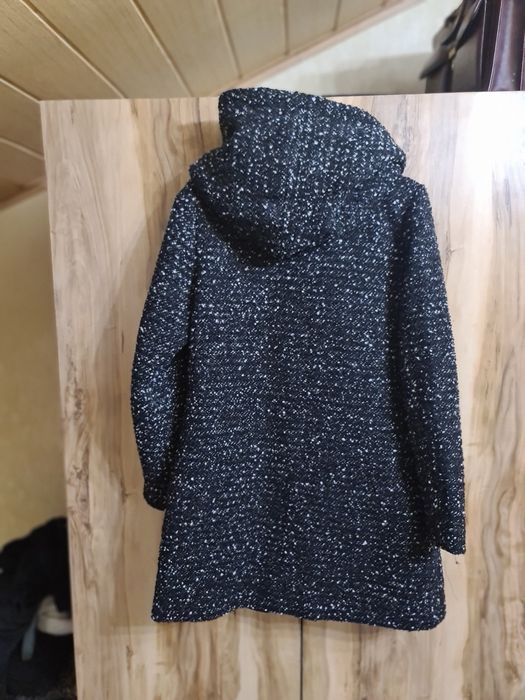 Дамско палто със голяма качулка