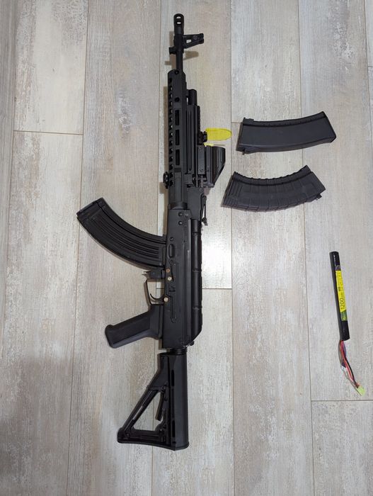 Еърсофт реплика на Ak 74 метален 1.2 j