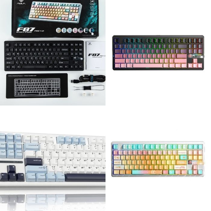 AULA klaviatura mishka naushnik