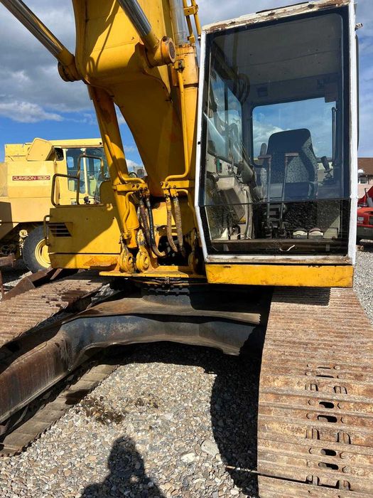 Багер Hyundai Robex 210LC – 22 тона, разтегателно рамо + видео