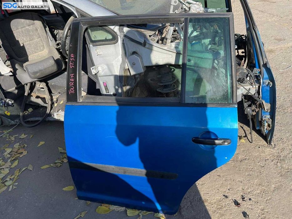 Usa Usi Portiera Portiere Stanga Spate Dezechipata cu Mici Defecte Volkswagen Touran 2003 - 2010 [2735]