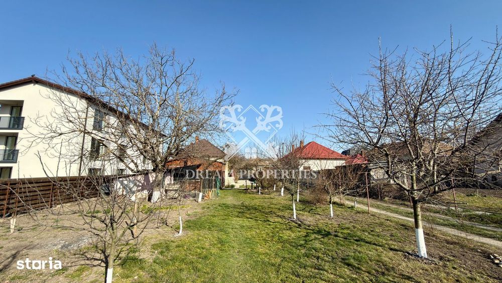 Casa individuala, teren 626 mp, zona centrala Apahida