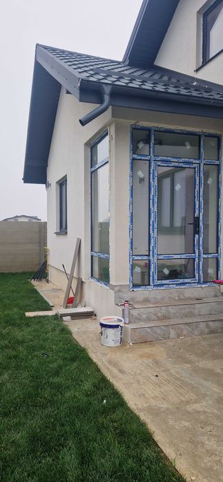 Tamplarie pvc cu geam termopan