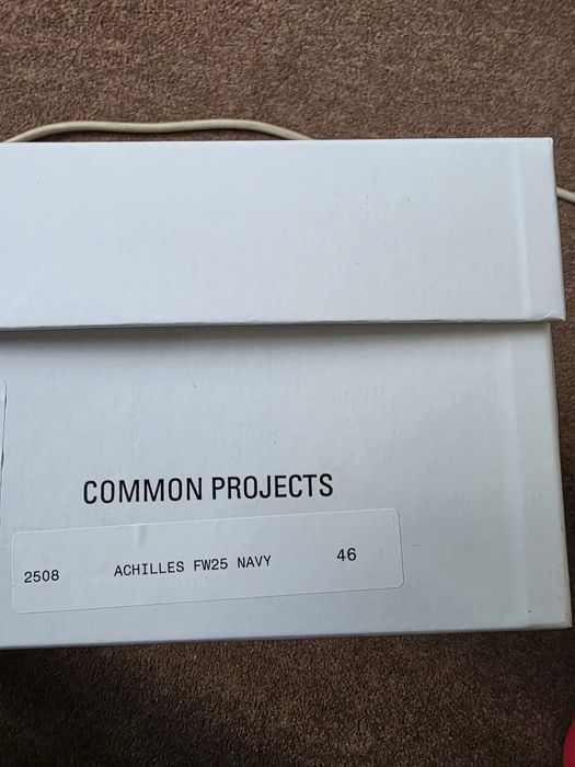 COMMON PROJECTS Achilles Branded leather Low-Top Trainers 46

More inf