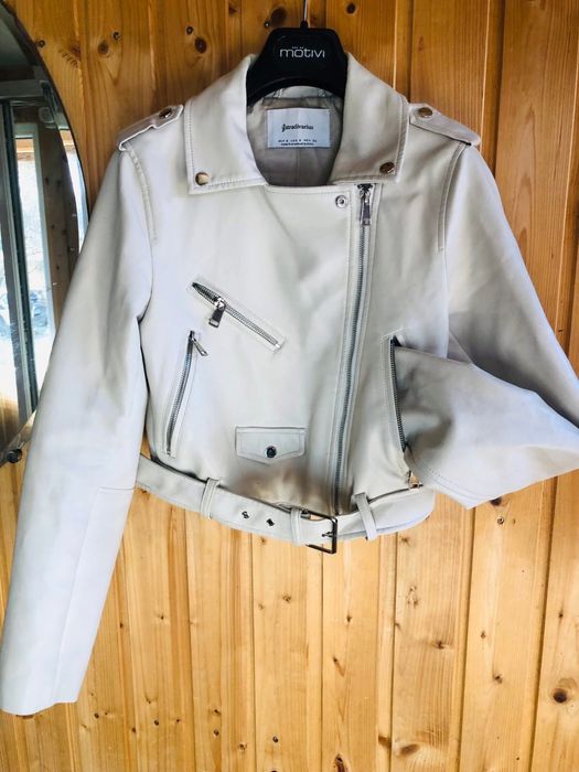 Geaca fata -marimea 13-14 ani, S, biker,,nu palton  NEXT,ZARA