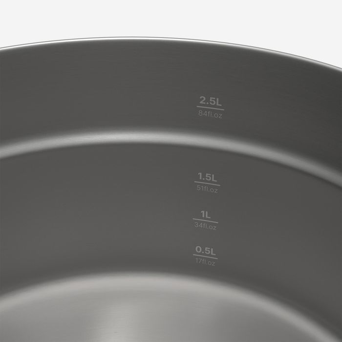 Set de gătit 500 camping din inox + - produs resigilat Decathlon