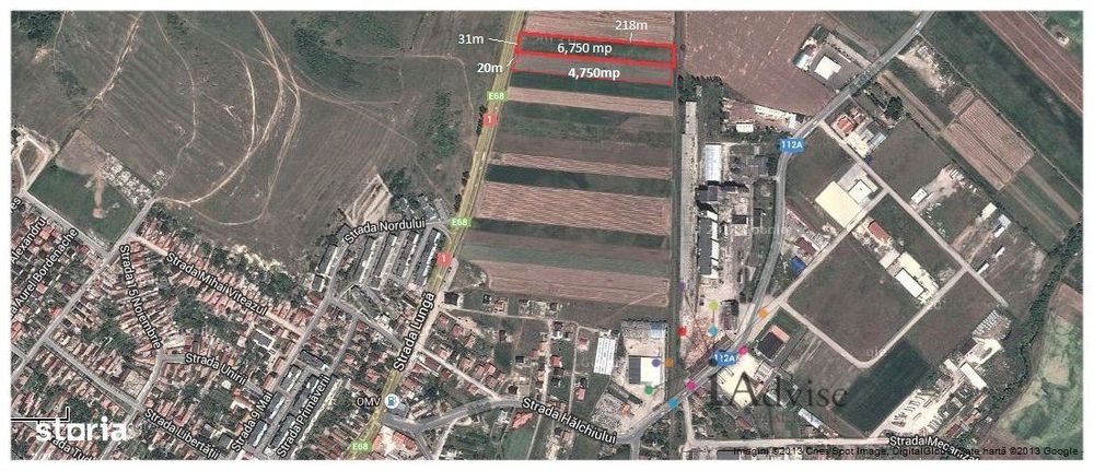 Teren 6,750mp Codlea / DN dn1