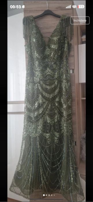 Rochie eleganta pretioasa nunta soacra nasa