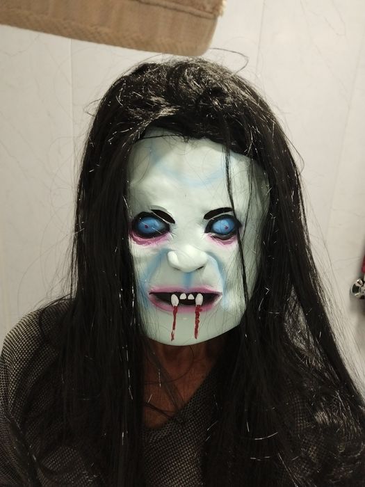 Маски ужастики материал резина