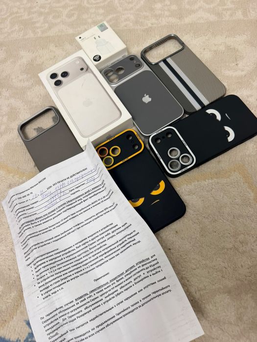 iPhone 17 pro max 256 гб серый