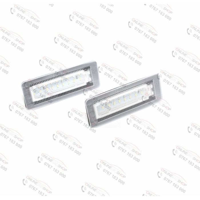 Lampi LED numar Smart Fortwo 451 2007-2014