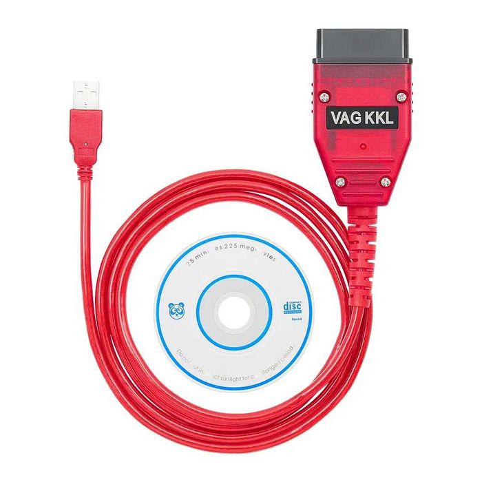 VAG COM KKL 409.1 FTDI FT232RL Real 9241A за VW/Audi/Seat/Skoda