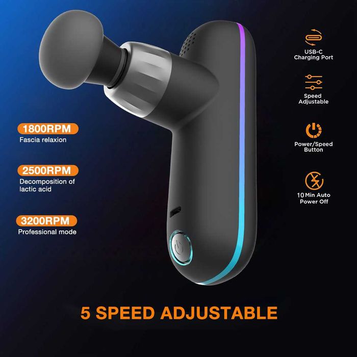 Професионален мини масажен пистолет AresPro TM306