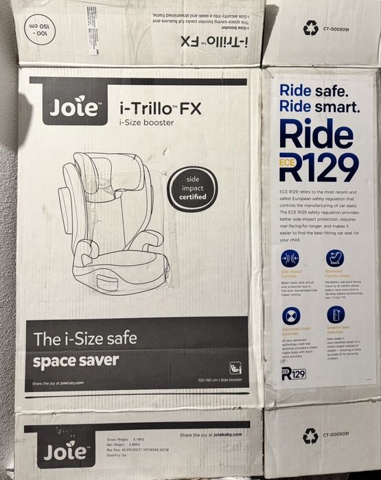 Scaun auto rotativ Joie i-Trillo-Fx,, 0-18 kg, stare foarte buna