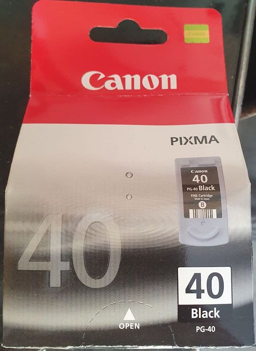 Cartus Canon PG40 negru  Sigilate AMBALAJ ORIGINAL