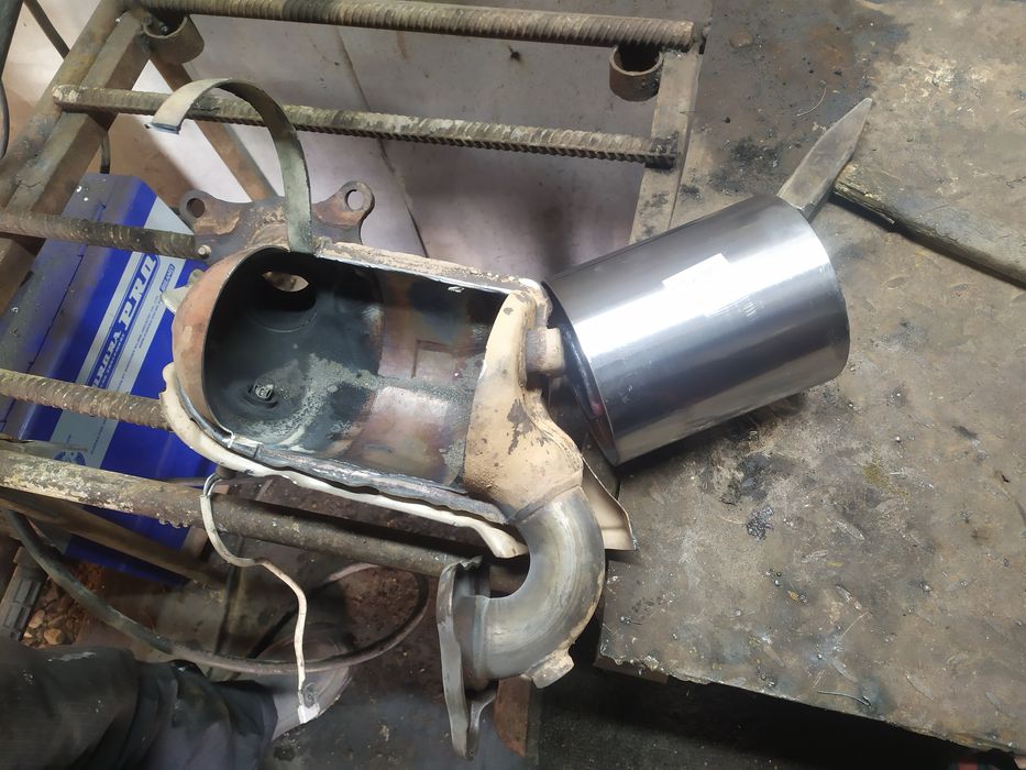 Ремонт глушителей ,удаление катализатора