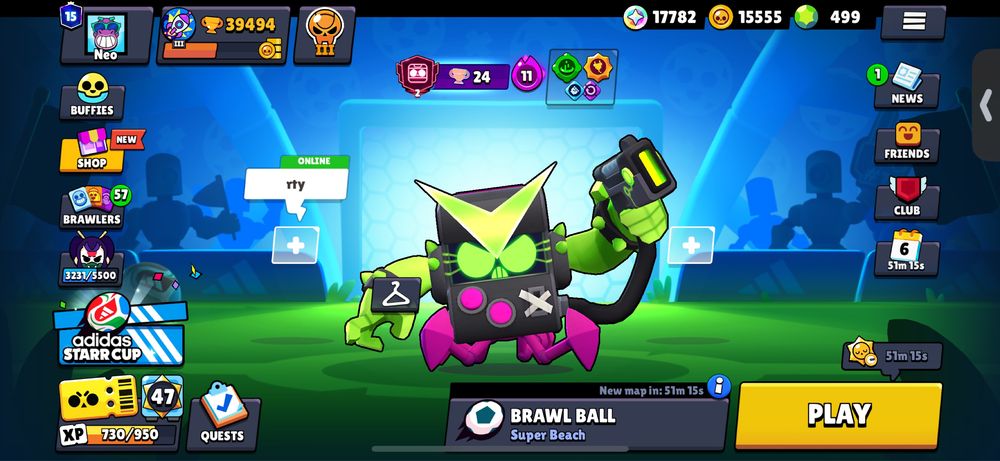Продам аккаунт Brawl Stats