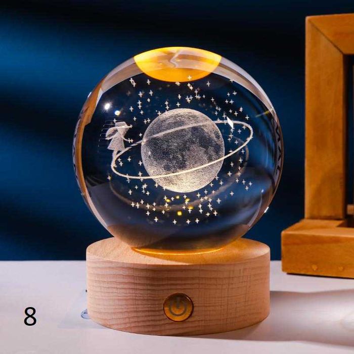 Светеща 3D Лампа - Сфера