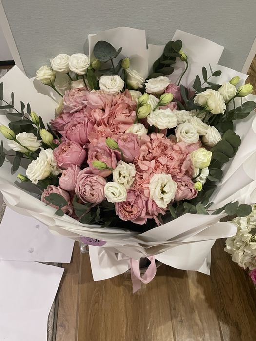 Евро букет - цветы