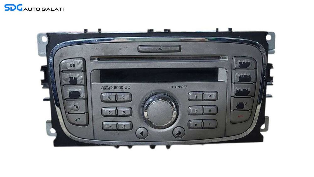 Unitate Radio CD Player Single CD 6000CD KW2000 Ford Kuga 2008 - 2013 Cod 8M5T-18C815-AB [L7956]
