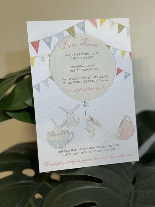 Invitații Nuntă, Botez, Aniversari și alte Evenimente – Personalizate