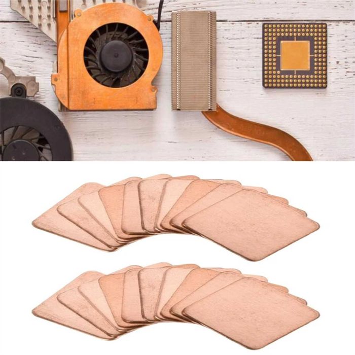 Медные пластины - для системы охлаждения ноутбуков