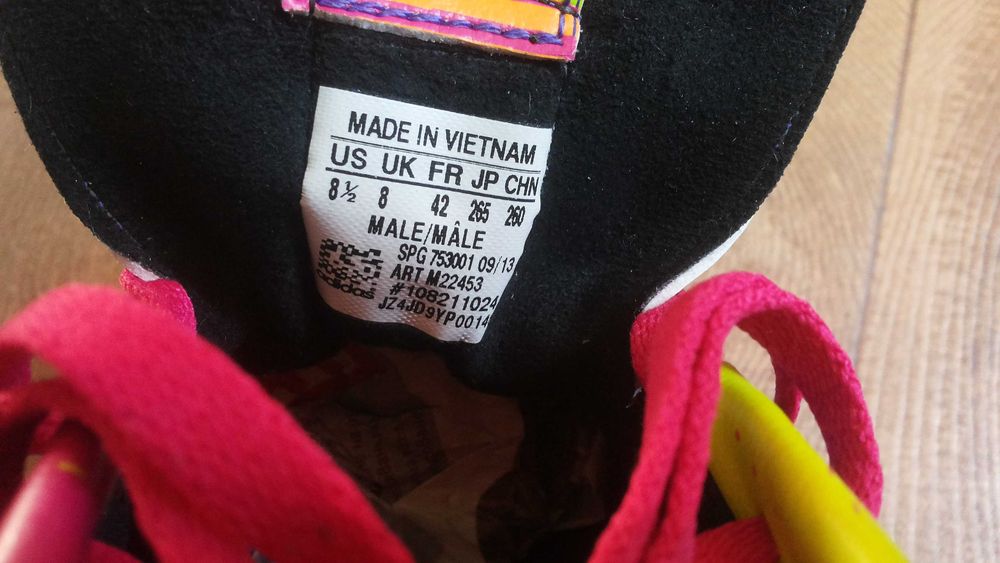 Adidas Adipure 11Pro Purple/White EUR 42  бутонки естествена кожа