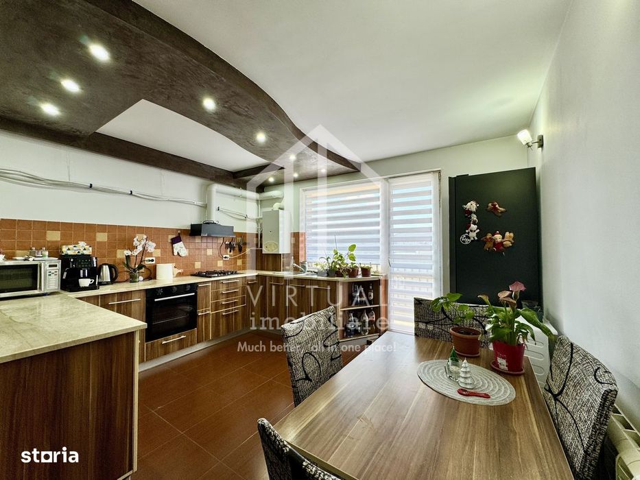 Apartament cu 3 camere 74mp+balcon (6mp), loc de parcare, etaj 2/5