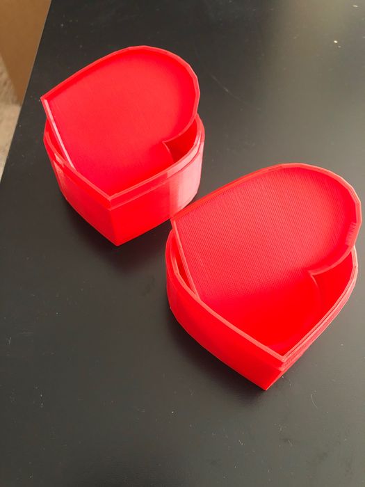 Кутийка във формата на сърце