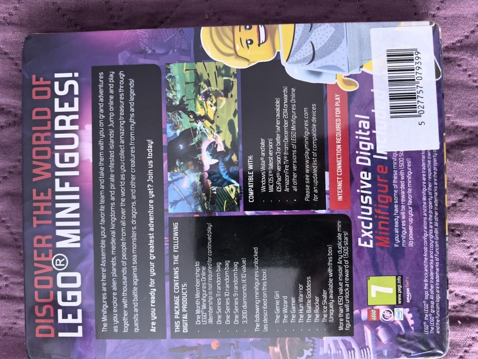 Метални кутии ( steelbook ) Park beyond и Lego minifigure