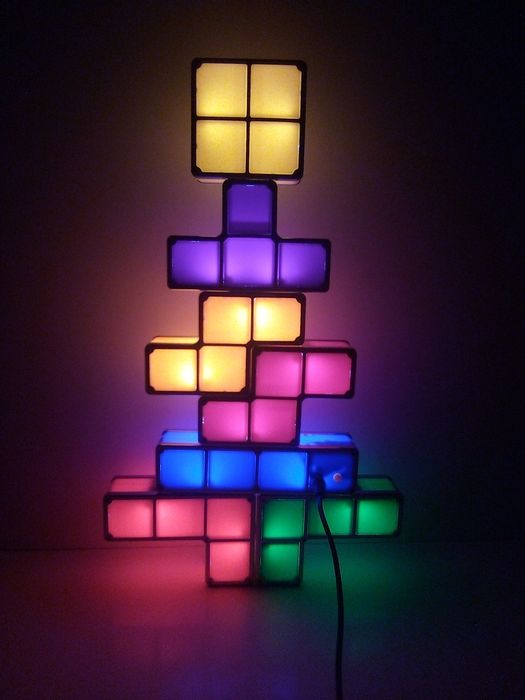 TETRIS, lampa de veghe