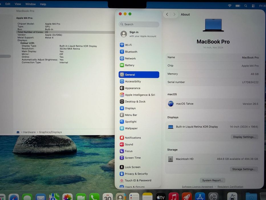 MacBook Pro 14" M4 PRO Chip 14-Core CPU/20-Core GPU/ 48GB RAM/ 512GB SSD