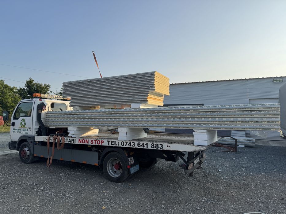 Panouri sandwich penteu garaje , hale