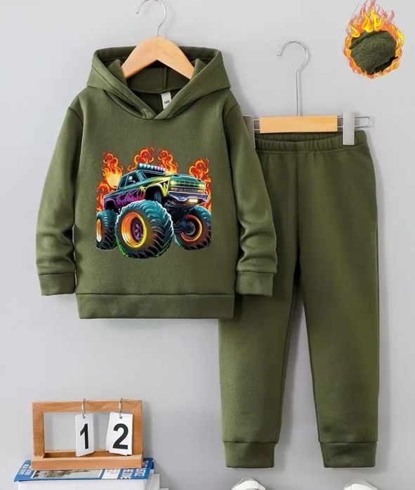 Теплый костюм двойка с начесом