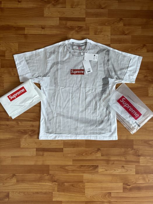 Vand tricou supreme x maison margiela