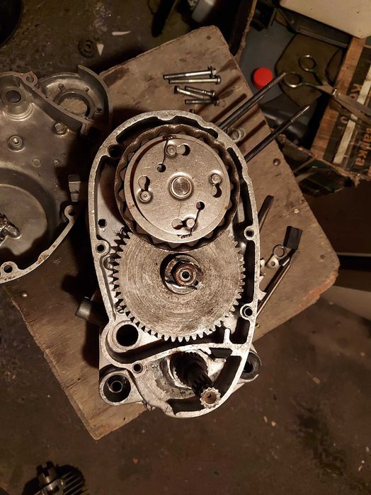 Двигатель мопеда СССР В-50М