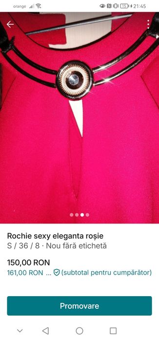 Rochie sexy roșie