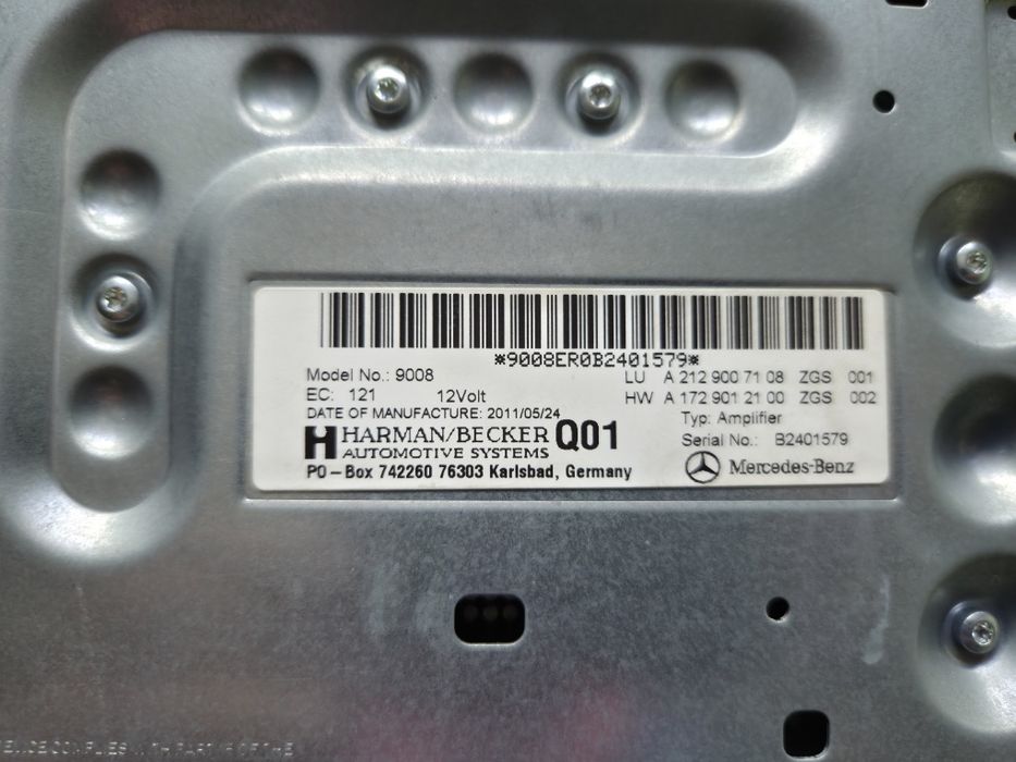 Harman kardon усилвател за мерцедес mercedes