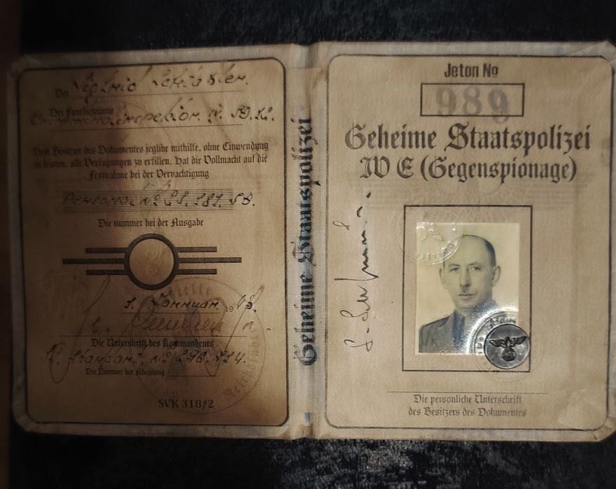 паспорти-документи, WW2.