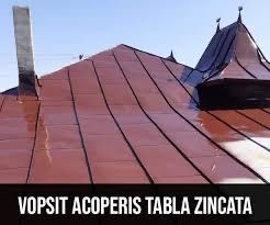 Reparatii acoperisuri terase tabala metalica jgheaburi