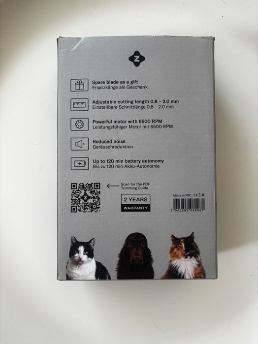 Masina de tuns caini si pisici